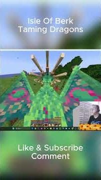 Isle Of Berk Taming Dragons Comment a mod and ill add it #minecraft #gaming