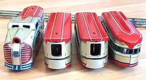 Vintage Marx"diesel Type Electric Train" Set - Etsy Canada