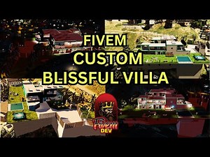 Fivem Moonwin mansion Gta 5 Mlo with add secret bunker Fivem Gang Villa gta 5 mansion