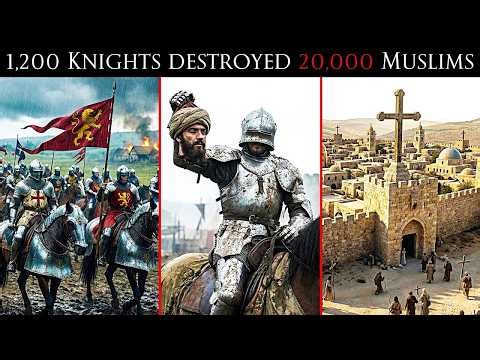 When 1,200 Knights CRUSHED 20,000 Muslims - The Battle That Saved Jerusalem