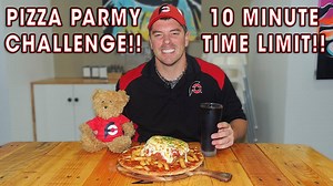 1.3M views · 751 shares | NEW VIDEO!! The Pizza Parmy Challenge at Zaks Pizza & Grill #HappyValley Takeaway near Adelaide, South Australia!! I had only 10 minutes to finish a 400g chicken parmy over 500g chips and a 350g cheese pizza and get it free. Could you finish all that in 10 minutes?? Thanks for watching and sharing!! #foodchallenge #adelaide #southaustralia #manvsfood #chickenparmy #chickenparmesan | Randy Santel | Facebook