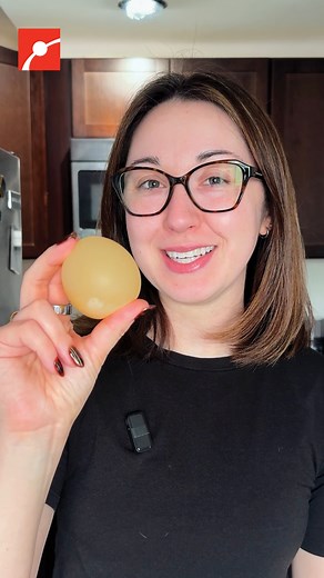 3.2K views · 31 reactions | Did you know you can make a bouncy, translucent egg right in your kitchen? 讀✨ Alex Dainis shows how soaking a raw egg in vinegar for 72 hours dissolves its calcium carbonate shell in an acid-based reaction, leaving behind a translucent membrane that holds everything together. The result is a rubbery, bounce-ready egg that’s equal parts weird and wonderful. #Experiments #Science #STEM #ScienceExperiment #Chemistry | Museum of Science, Boston | Facebook