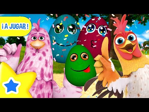 10 Huevos Sorpresa de Colores en La Granja de Zenón | La Granja de Zenón