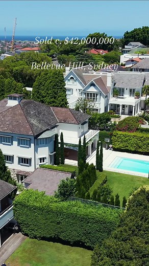 Luxury Home Sold for $42 Million in Bellevue Hill, Sydney