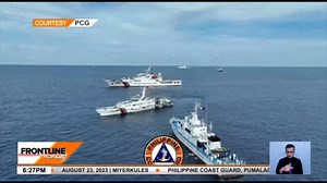 Supplies for Team WESCOM (NF-West) aboard BRP Sierra Madre (LS57) in Ayungin Shoal delivered despite all the odds. Ctto: #FrontlinePilipinas #TV5 #AFPyoucanTRUST #TeamWESCOM #defenderandpatriotsofthewesternfrontier #PhilippineCoastGuard | Western Command Armed Forces of the Philippines
