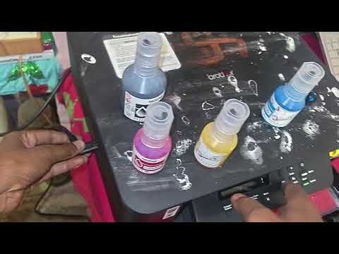 Brother DCP-T530W, T535W UNBOXING & SETUP AND SETING DEMO