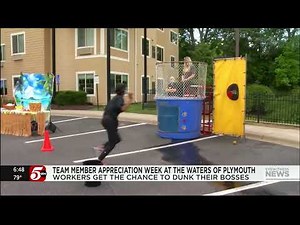 The Waters of Plymouth Dunk Tank - KSTP-TV - August 16, 2022