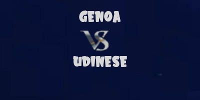 Genoa vs Udinese ~ Highlights & Goals