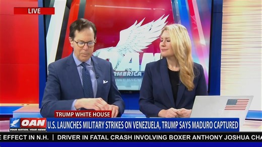 OAN’s Political Correspondent John Hines discusses the capture of Nicolas Maduro and the extraction in the late ’80s during the George H.W. Bush administration of Manuel Noriega from Panama. Watch OAN Live here: https://live.oann.com/home.ktv?utm_source=socials&utm_medium=social media&utm_campaign=fb | One America News Network