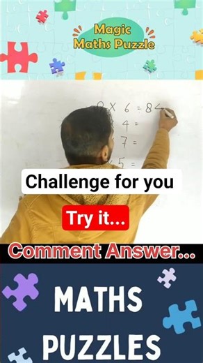 Maths Puzzle 🧠 | 99% Fail ❌ | Only Genius Can Solve 🔥 #Shorts #shortsfeed #mathspuzzle #ytshorts