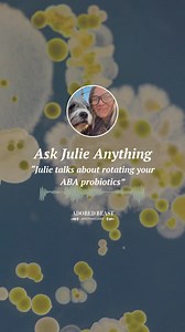 🌟 Julie, our founder, shares her expert tips on how to rotate your Adored Beast probiotics for the ultimate pet health boost! 🐾 Visit our YouTube channel to watch the full video and discover why it's crucial, as well as the benefits it brings! 💚 #AdoredBeastApothecary #AdoredBeast #probiotics | The Adored Beast Apothecary