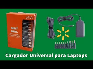 surf onn. Universal Laptop Charging Adapter With 10 intechangeable tips