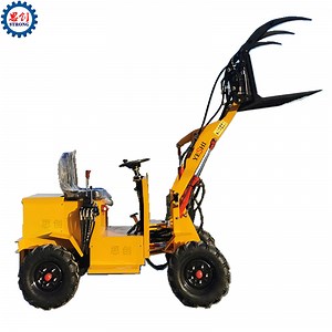 [Hot Item] New Energy Weightlifting 500kg Electric Loader Small Wheeled Bucket Truck