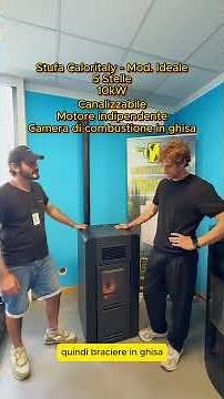 #shorts Stufe a pellet senza canna fumaria? Con noi, si può!