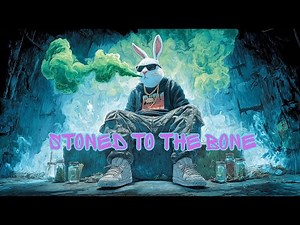 'Eclipse of Smoke & Ghost Lights' "STONED TO THE BONE - Bluesy 420 Music for Stoner" [Rabbit Chill]