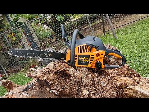 Changing the carburetor and fuel system parts on this Poulan Pro chainsaw. Full HD 1080p MEDIUM FR30