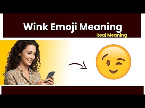 Wink Emoji Meaning || ( 😉 ) Meaning