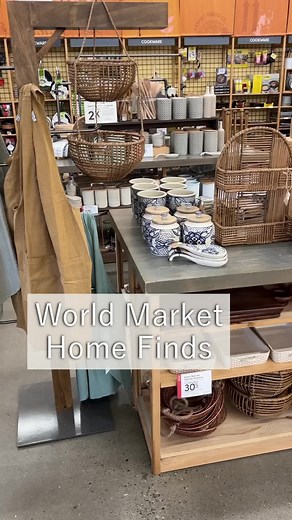 553K views · 2.9K reactions | World Market has the best Home Decor and stuff! Shopping link in first comment 狀爵#worldmarket #worldmarketfinds #furnitureonline #homedecorstore #homedecorlovers | Vintage Hip Decor | Facebook