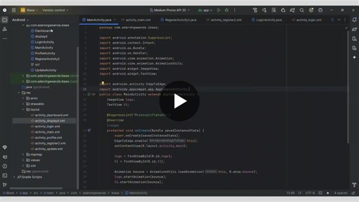 #androiddevelopment #java #mobileappdevelopment #androidstudio… | Adarsh Gawande