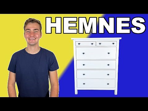 Step By Step | HEMNES 6 Drawer Chest IKEA Tutorial