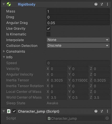 How to make a character jump in Unity - VionixStudio