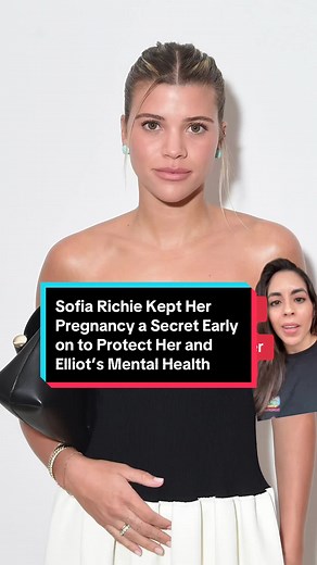 As celebrities and public figures in the age of social media, it’s near-impossible to keep personal news (and especially pregnancy) private for very long. #SofiaRichie shared how confident she and her husband #ElliotGrainge were in keeping her pregnancy a secret in early days in her pregnancy announcement in Vogue. #SofiaRichieGrainge #greenscreen