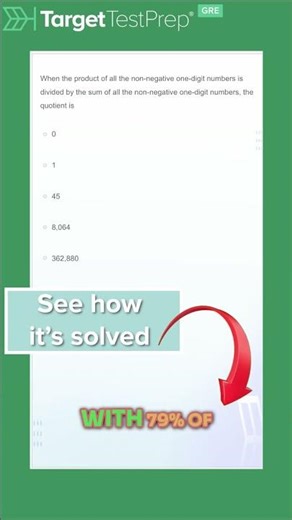 One of the Most-Missed GRE Quant Questions 🧠 | #GRE | #Shorts