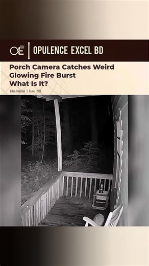 Opulence Excel BD on Instagram: "Late night on the porch suddenly a big glowing fire ball just appears and bursts! 🔥😲 They call this "will-o'-the-wisp" or "ghost fire" normally happens in swamps from gas, but this one is on a normal porch with trees around! Some say it's real science (methane gas making light), others think ghost or spirit. But lots of these videos are fake or made by AI now. What do you think real mystery or just edited? Drop comment! 👇 Like if it scared you! Follow @opulenc