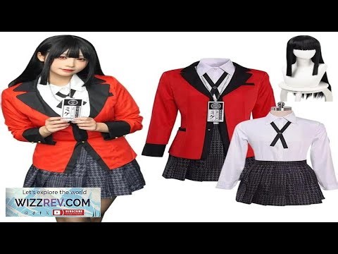 Anime Kakegurui Jabami Yumeko Cosplay Costume Halloween Sayaka Compulsive Gambler Japanese