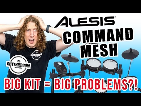 Alesis Command Mesh Special Edition Review - Big kit, big problems? Watch before you buy...