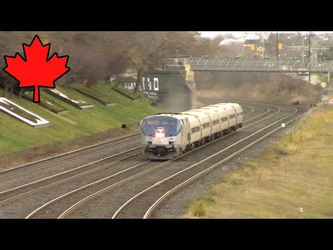 AMTRAK "Maple Leaf" Passenger Train | Toronto, CAN - New York, USA