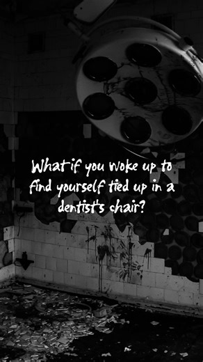 How about a short bedtime story with a black-spit-oozing dentist to creep you out? #horrorstory #creepy #dentist #horrortok #horror