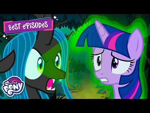 VILLAIN Episodes 😈🖤🧪 | Best of My Little Pony: The MEAN 6 🦄 | HALLOWEEN 2 Part Special