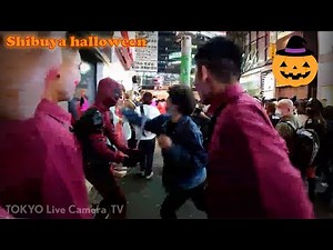 【喧嘩・検挙】渋谷ハロウィン BreakingDown渋谷 決定的瞬間！ Shibuya Halloween2022