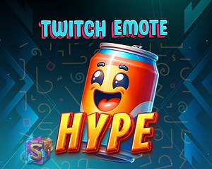 HYPE Cola Emote, Twitch Streamer Emote, Ready to Use, Animated Emote, for Twitch, Discord and More - Etsy Canada