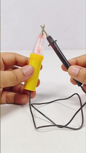 DIY Electric Tester / Making Mini Tester / Simple Inventions / Making electric gadget / Life Hacks
