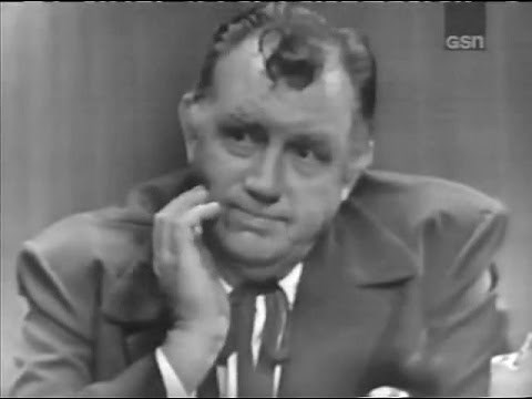 What's My Line? - Andy Devine (Aug 24, 1952)