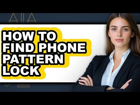 How to Find Phone Pattern Lock (only Way)