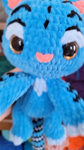 A's Crafty Crochet on Instagram: "Derpy is easily our favorite K Pop Demon Hunters character! Do you love Derpy the Tiger or Susie the Magpie more? Vote below! #kpopdemonhunters #derpy #derpythetiger #crochetderpytiger"