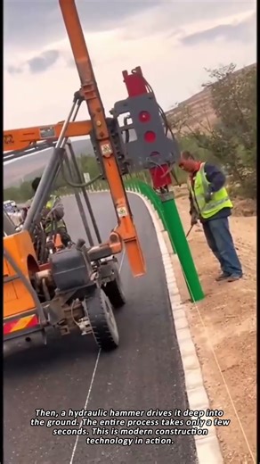 How Roadside Safety Posts Are Installed Today