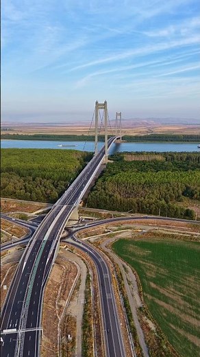 One of Europe’s Longest Suspension Bridges
