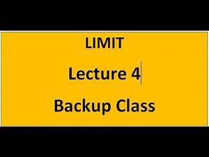 Limit | Lecture 4 | EAMaths