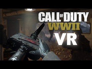 CALL OF DUTY World War 2 in VR gameplay in Virtual Reality 3D 2017