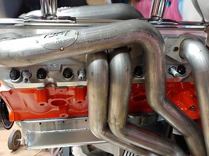 prepping stainless steel headers for high heat paint