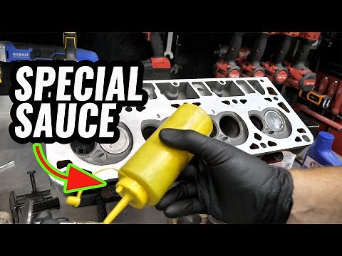 How to Install Valves, Valve Springs, Retainers, Valve Seals, and Keepers. [LS Engines]