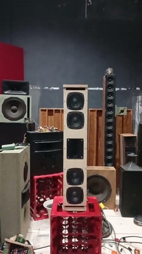 prototyp M T M hi pro speaker 124db - 90hz - 18khz - 300 watt