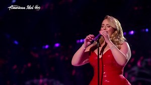 Amazing Grace Kinstler takes us to church 🙏 with this Adele cover on #AmericanIdol! | Top Talent