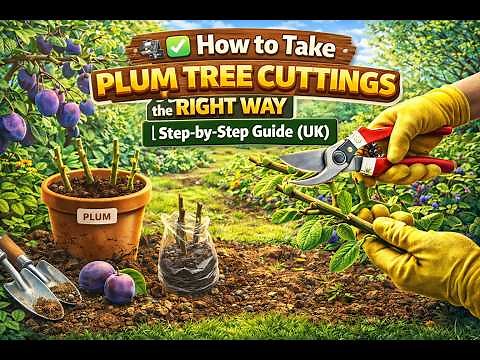 🎥 ✅ How to Take Plum Tree Cuttings the RIGHT WAY | Step-by-Step Guide (UK)