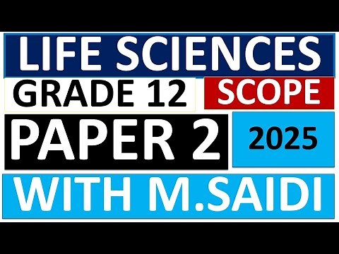 LIFE SCIENCES PAPER 2 FINAL REVISION 2025 GRADE 12 2025 FINAL EXAMS NOVEMBER PREP THUNDEREDUC