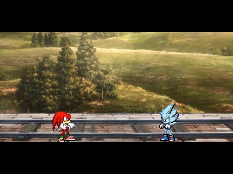 Mugen Mods: Knuckles Vs Nazo (Normally)